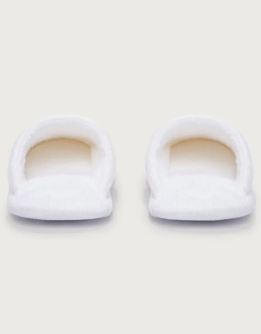 Unisex Organic Cotton Waffle Slippers