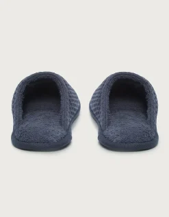 Unisex Organic Cotton Waffle Slippers