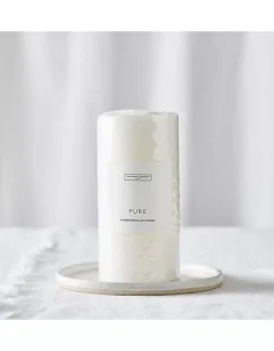 Unscented Pillar Candle – Medium