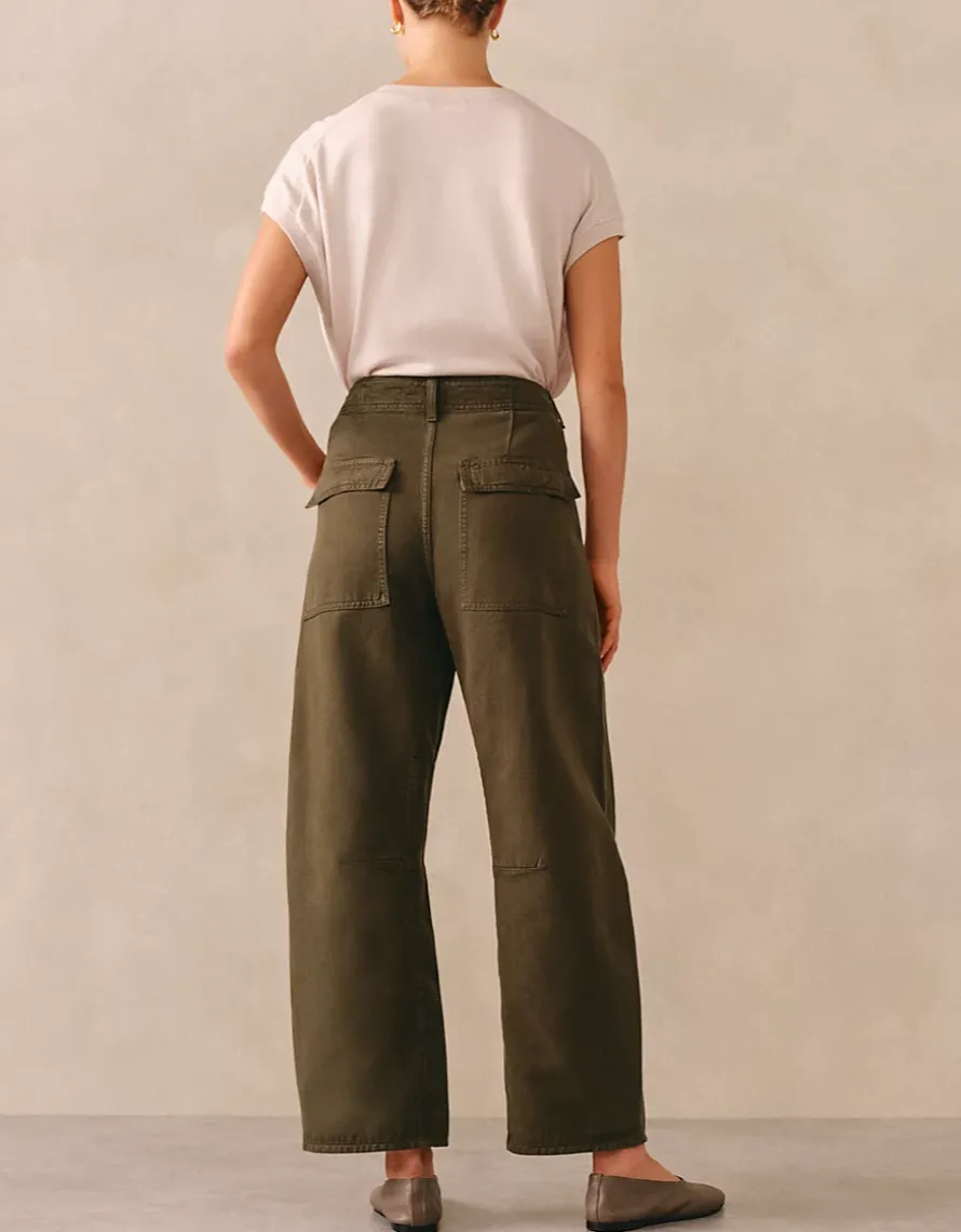 Utility Barrel Leg Trousers