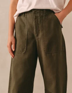 Utility Barrel Leg Trousers