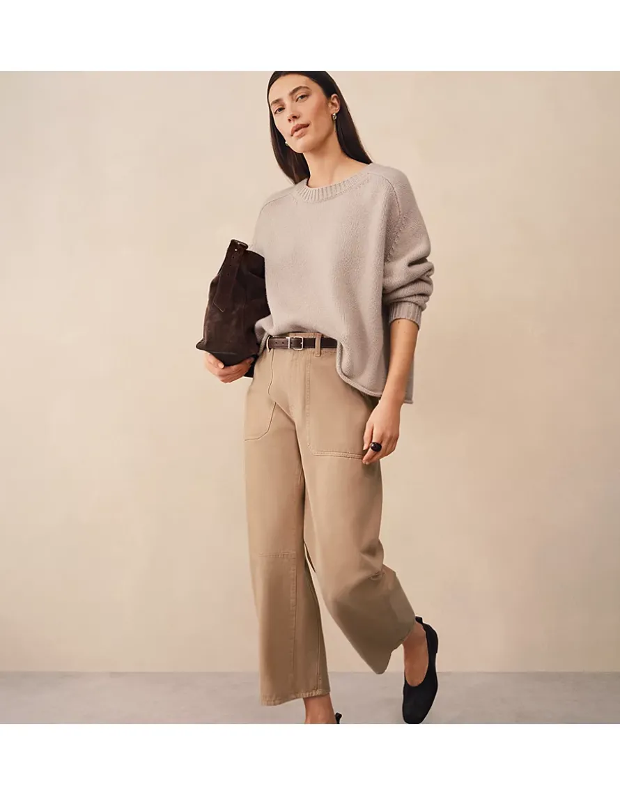 Utility Barrel Leg Trousers