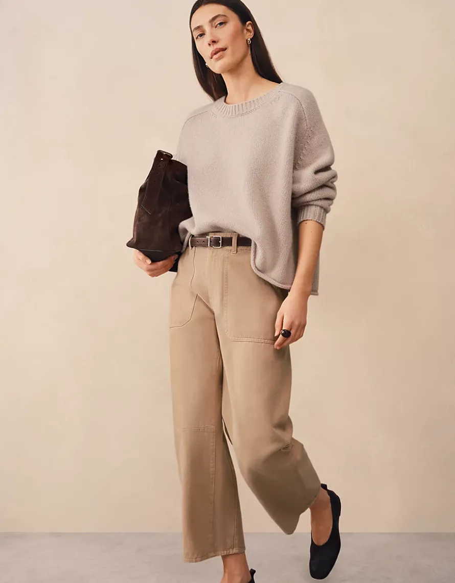 Utility Barrel Leg Trousers