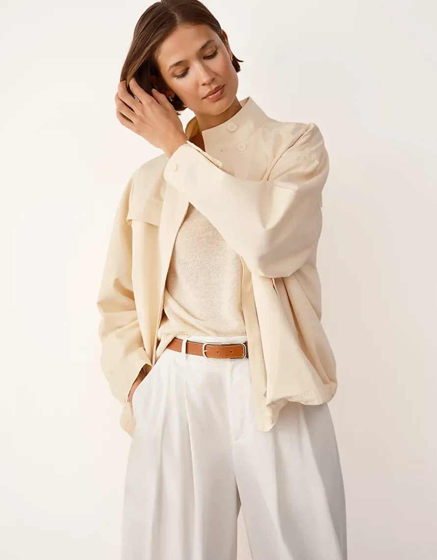 Utility Cotton Blend Jacket