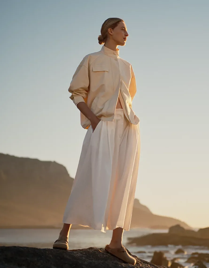 Utility Cotton Blend Jacket