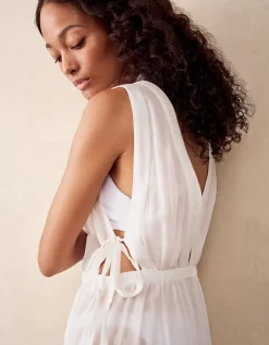 V-Neck Beach Dress