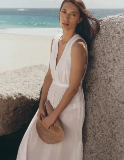 V-Neck Beach Dress
