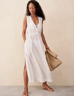 V-Neck Beach Dress