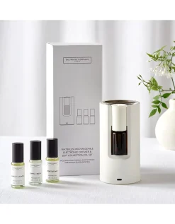 Waterless Electronic Diffuser & The Edit Collection Fragrance Oil Set