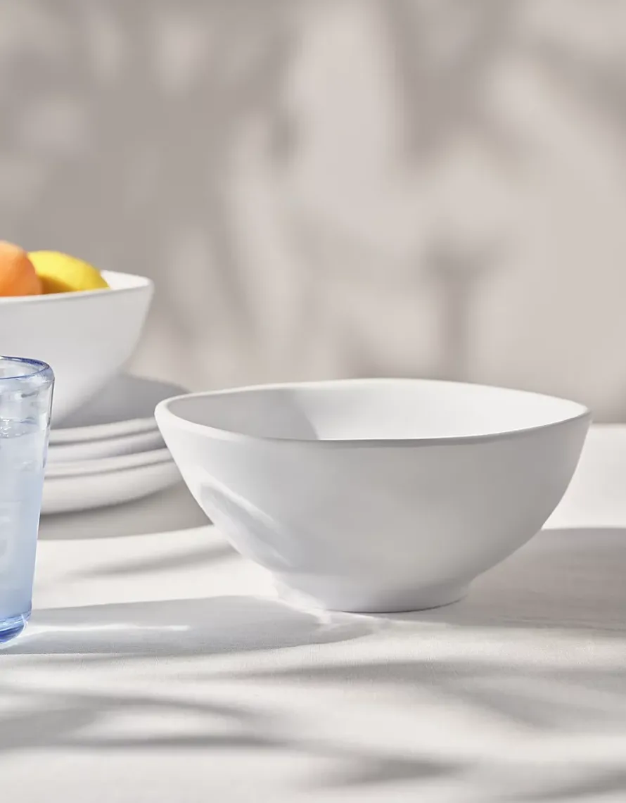 White Melamine Bowl