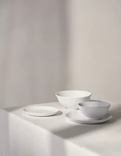 White Melamine Dinner Plate