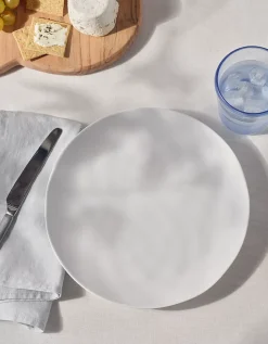 White Melamine Dinner Plate