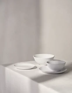 White Melamine Salad Bowl
