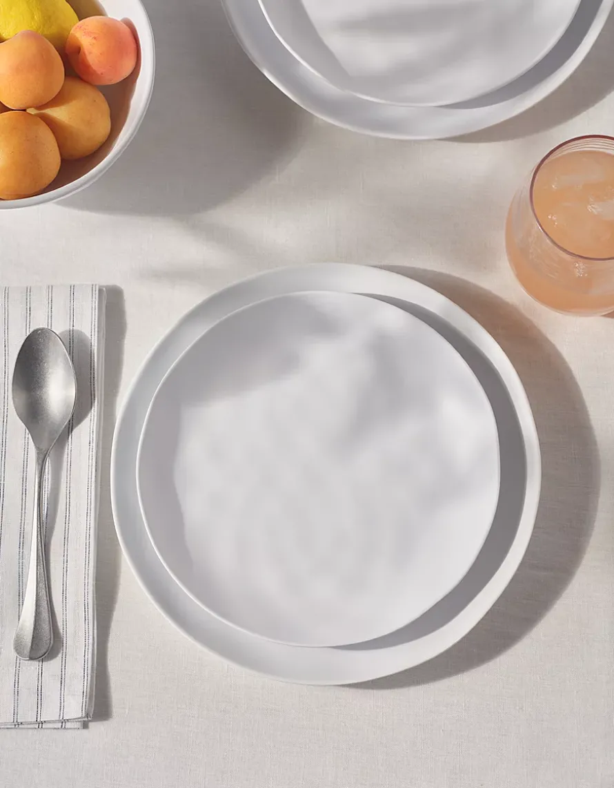 White Melamine Side Plate