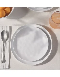 White Melamine Side Plate