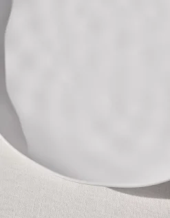 White Melamine Side Plate