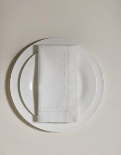 White Picot Stitch Napkins – Set of 4