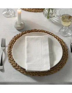 White Picot Stitch Napkins – Set of 4