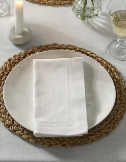 White Picot Stitch Napkins – Set of 4
