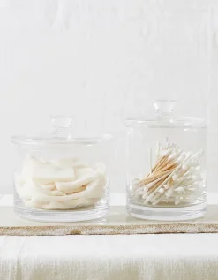 Wide Glass Storage Jar