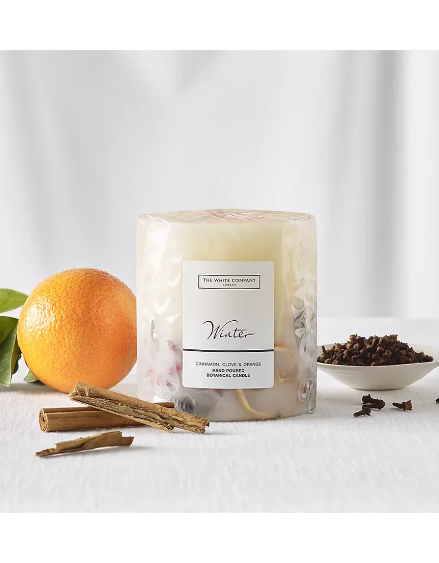 Winter Botanical Candle – Medium