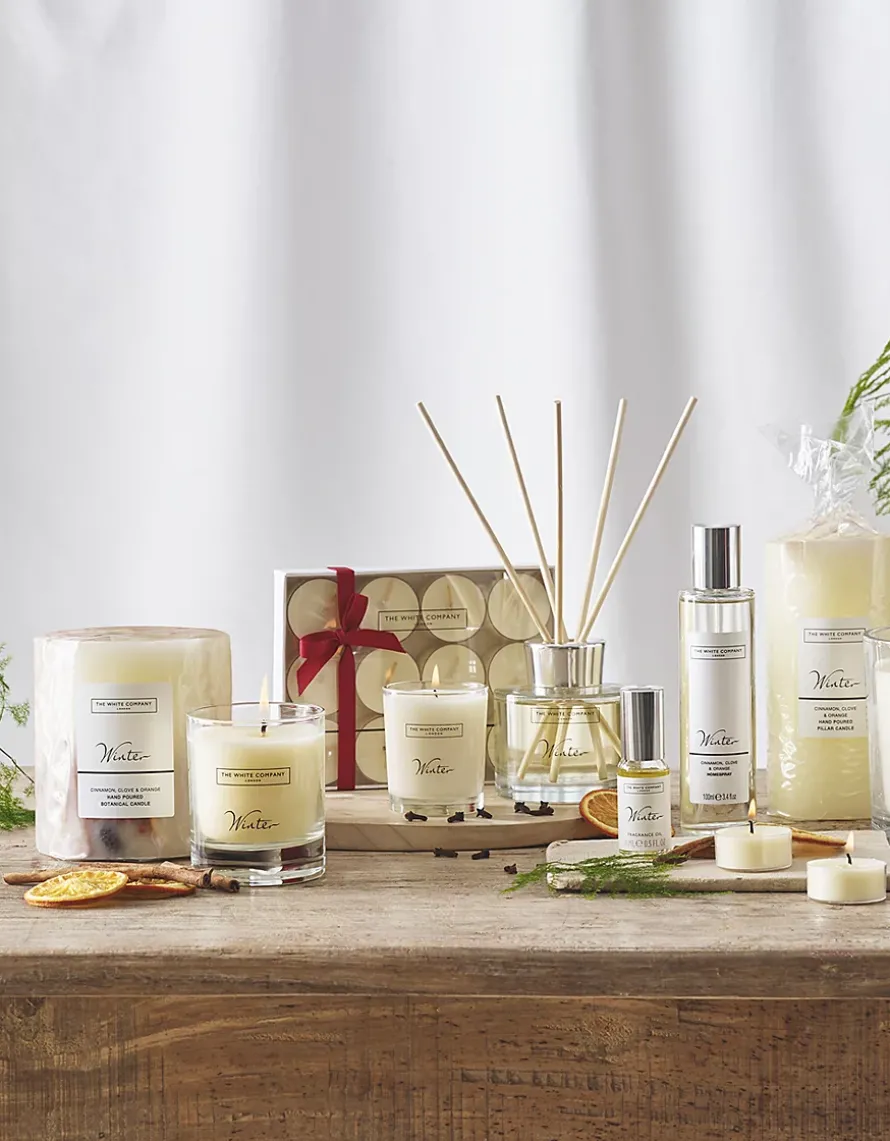Winter Botanical Candle – Medium