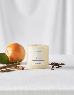Winter Pillar Candle – Mini