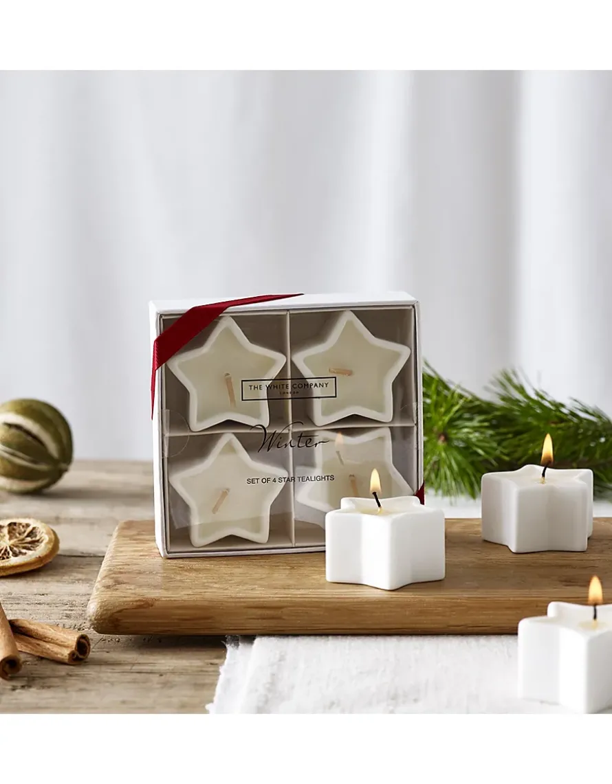 Winter Star Tealights
