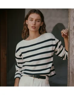 Wool Rich Breton Stripe Jumper