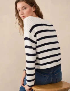 Wool Rich Breton Stripe Jumper