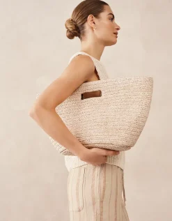 Woven Basket Bag