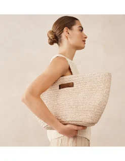 Woven Basket Bag