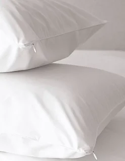 Zip Closure Pillow Protectors – Set of 2