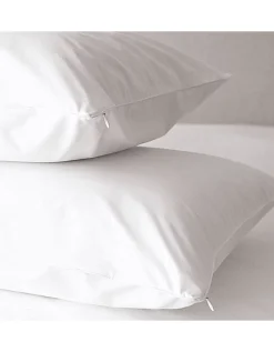 Zip Closure Pillow Protectors – Set of 2