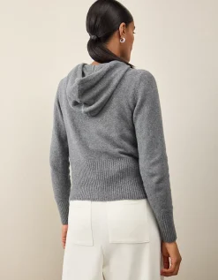 Zip Through Hoodie with Cotton