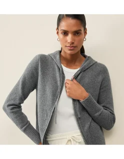 Zip Through Hoodie with Cotton
